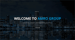 Desktop Screenshot of amrogroup.com